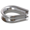 Rope Splice Thimble for 12mm Rope & Wire Spliced Boat Thimbles 316 Marine A4
