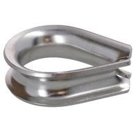 Rope Splice Thimble for 12mm Rope & Wire Spliced Boat Thimbles 316 Marine A4