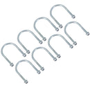 M8 Round Bend U Bolt 60mm x 90mm Width x Length Pipe Clamp Fixing