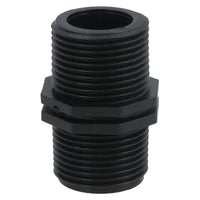 Polypropylene PP Male Nipple Thread Pipe Fitting Sockets 3/4in – 3/4in BSP