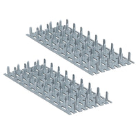 Galvanised Tooth Truss Plate Connector 50mm x 129mm Timber Mend Repair