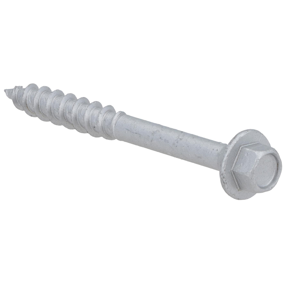63mm Timber Sleeper Wood Screws For Railway Sleepers Hex Head Silver 30pc