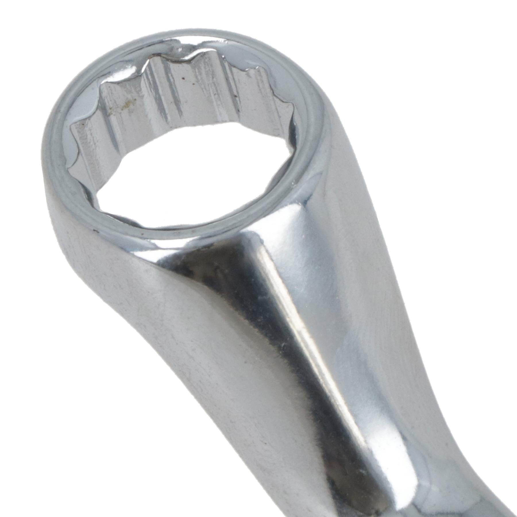 Double Ended Metric 12mm + 13mm Ring Obstruction Spanner Wrench 75 Offset