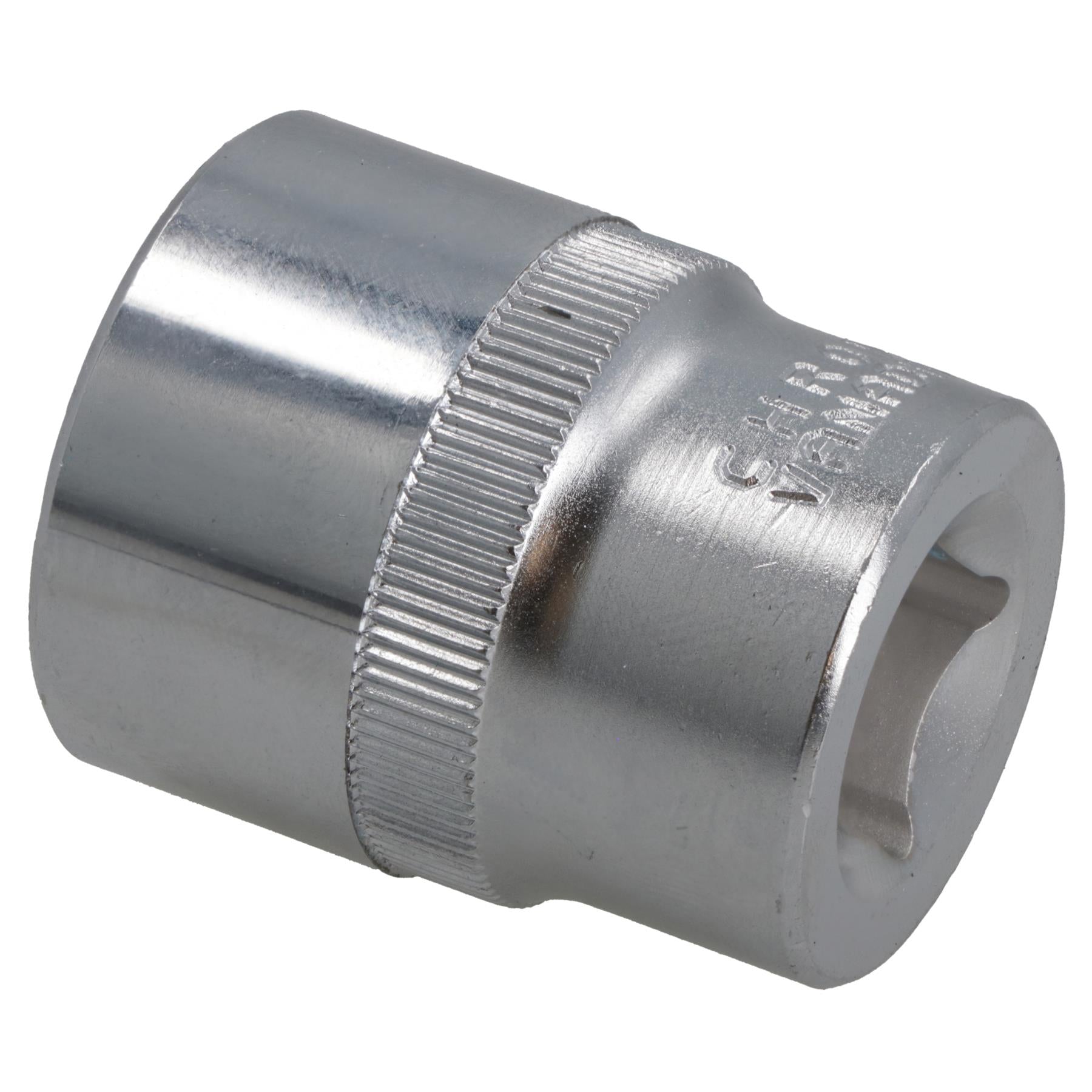 24mm 1/2" Dr Socket Super Lock Metric Shallow CRV Knurl Grip 6 Point TE796