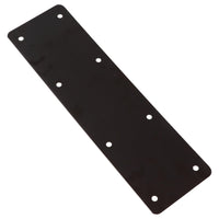 Large Internal Sleeper Straight Support Plate 100mm x 350mm Powder Coated