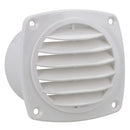 2,5" Kanal-Lamellen-Entlüftungsgitter, hochwertiger Ventilatorgrill für Boote, Wohnwagen und Wohnmobile