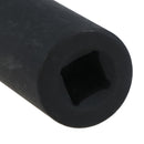 Douilles à chocs métriques profondes à entraînement 1/2" à six pans simples 10 mm - 24 mm 10 pièces