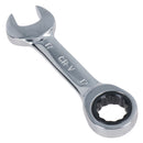 Metric MM Stubby Ratchet Combination Spanner Wrench 72 Teeth 8mm – 19mm