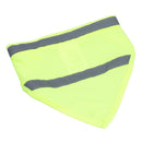 One Size Fit All High Viz Reflective Dog Bandanna Safety Accessory Dark Night Walk