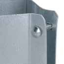Fence Post Bolt Down Shoe Holder Support Clamp Galvanised 100 x 100mm