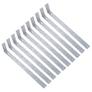 Horizontal Heavy Duty X Restraint Strap 600mm Length 100mm Bend Galvanised
