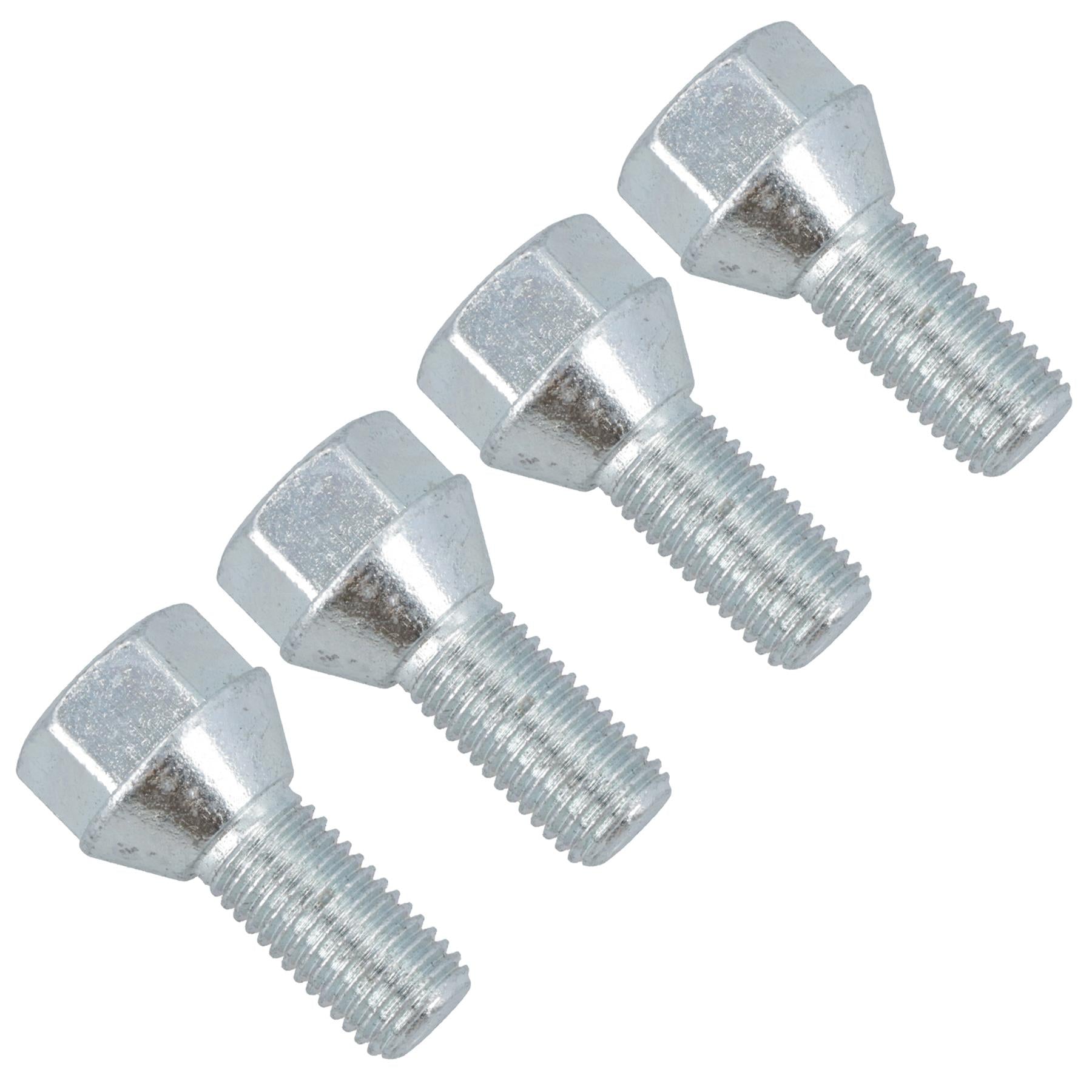 4 x boulons de goujon de roue de remorque M12 x 1,5 pour Ifor Williams P6E Knott