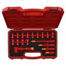 1/4" Drive Insulated VDE Tool Socket and Accessory Kit 18pc Metric GS Approved