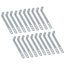 Safety End Frame Cramp Wall Tie 38mm x 200mm Galv Steel Fixing Fastener