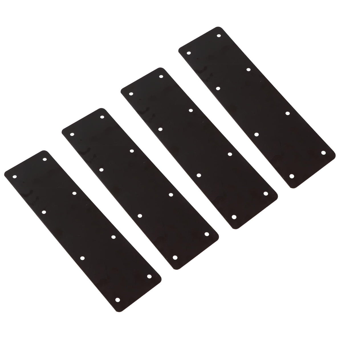 Large Internal Sleeper Straight Support Plate 100mm x 350mm Powder Coated