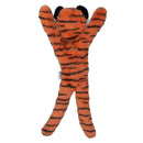 Durable Soft Safari Jungle Tiger Internal Knotted Rope Play Toy Dog Toy Gift