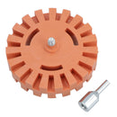 4 Inch Rubber Pinstripe Decal Eraser Wheel Adhesive Sticker Remover