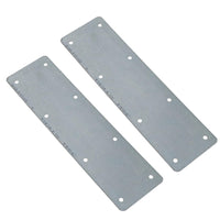Large Internal Sleeper Straight Support Plate 100mm x 350mm Galvanised Steel