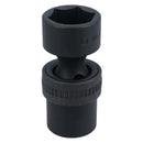 21mm 1/2in Drive Universal Swivel Wobble Metric Impact Shallow Socket 6 Point