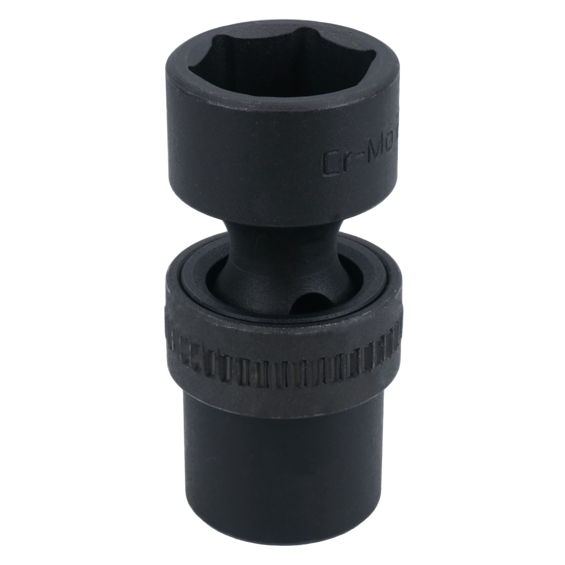 21mm 1/2in Drive Universal Swivel Wobble Metric Impact Shallow Socket 6 Point