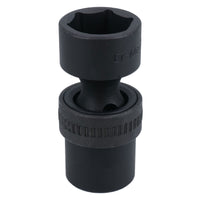 21mm 1/2in Drive Universal Swivel Wobble Metric Impact Shallow Socket 6 Point