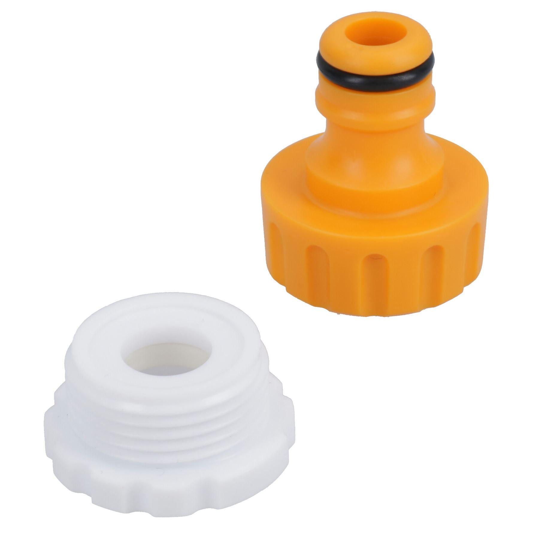 Outdoor Garden Tap Hose Threaded Tap Connector 3/4in with 1/2in Reducer