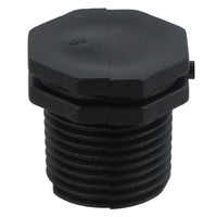 Polypropylene PP 1/2in BSP Thread Male Threaded Blanking Plug End Cap