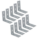 Timber Joist Angle Bracket Fastening Plate Galvanised Steel 125 x 125 x 50mm