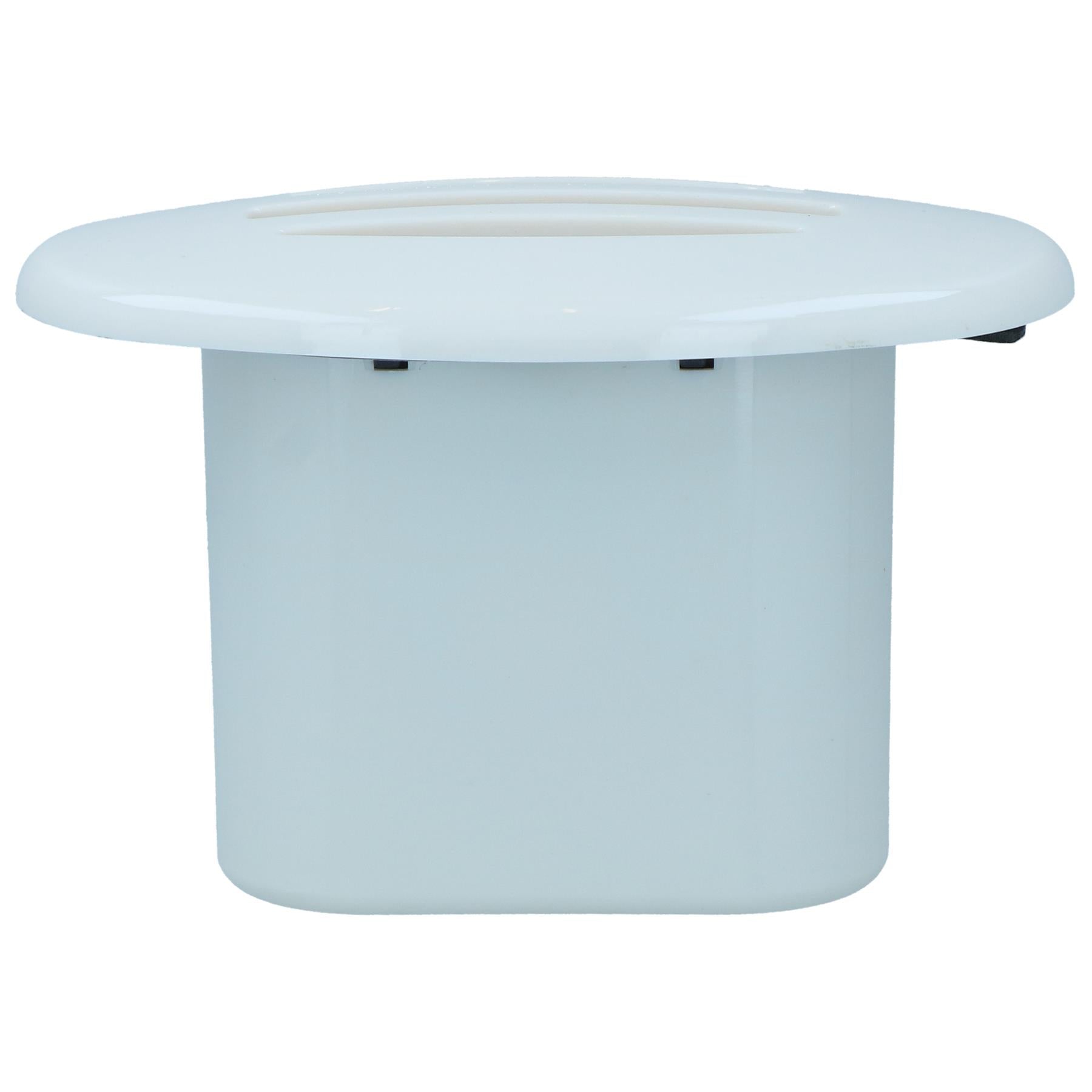 Marine Boat Horn Concealed Compact Electric 12v Flush Fit 107db White Yacht