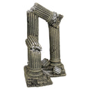 Aquatic Aquarium Giant Column Ruins Fish Tank Ornament 17x16x28cm