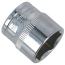 22mm 3/8" Drive Shallow Metric Socket Single Hex / 6 sided Bergen