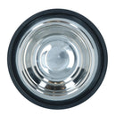 Stainless Steel X-Large Non Slip Pet Bowl Dish Food Water Dogs Cats 22cm