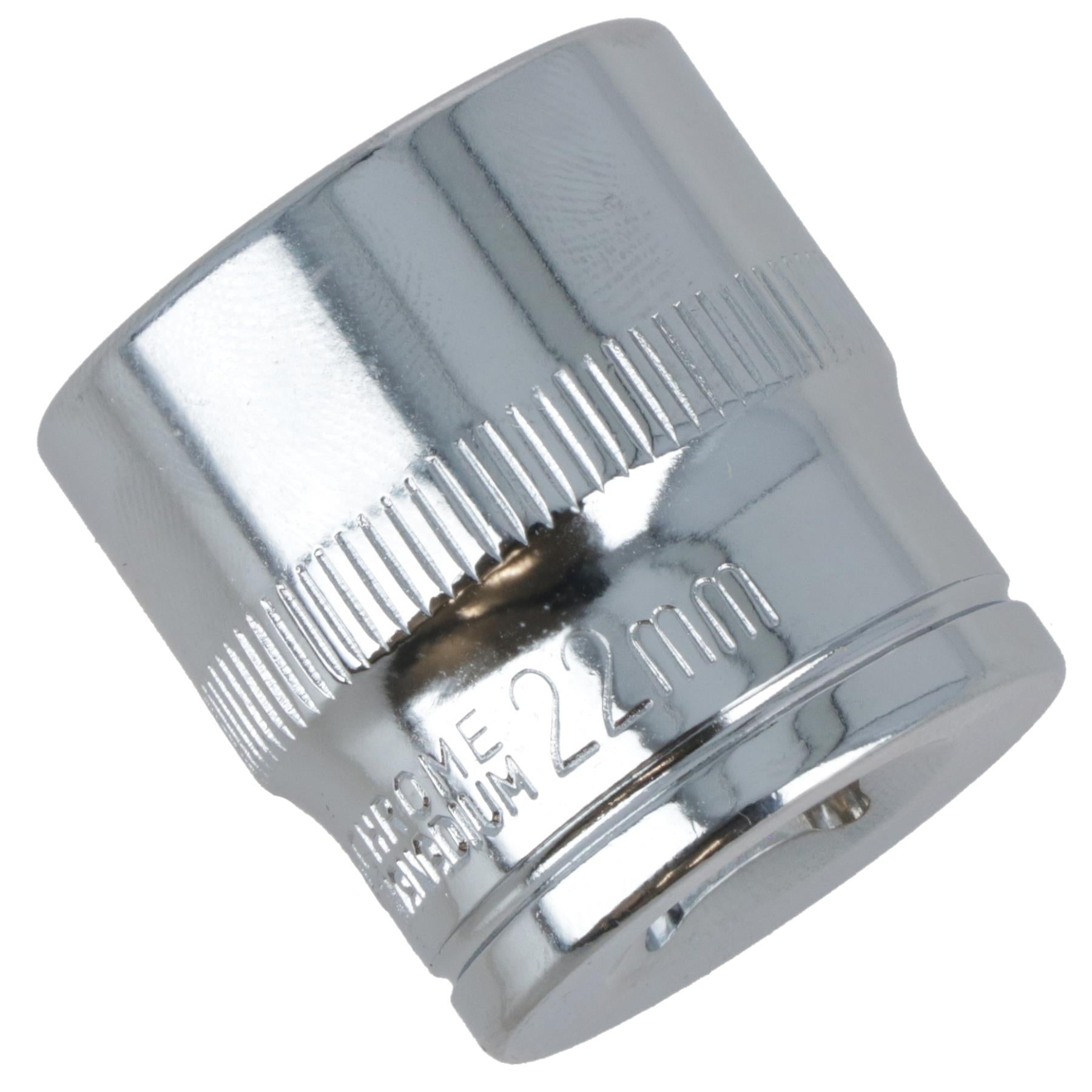 22mm 3/8" Drive Shallow Metric Socket Single Hex / 6 sided Bergen