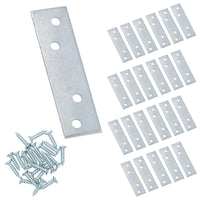 76mm Straight Mending Fixing Plate Angle Bracket L Shape Reinforcing Repairing