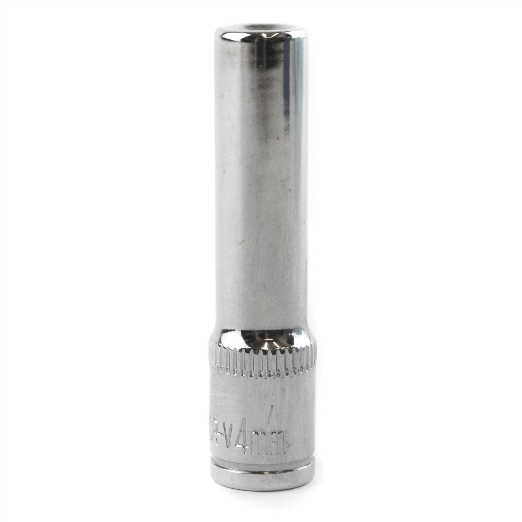4mm 1/4" Drive Double Deep Metric Socket Single Hex / 6 sided Bergen