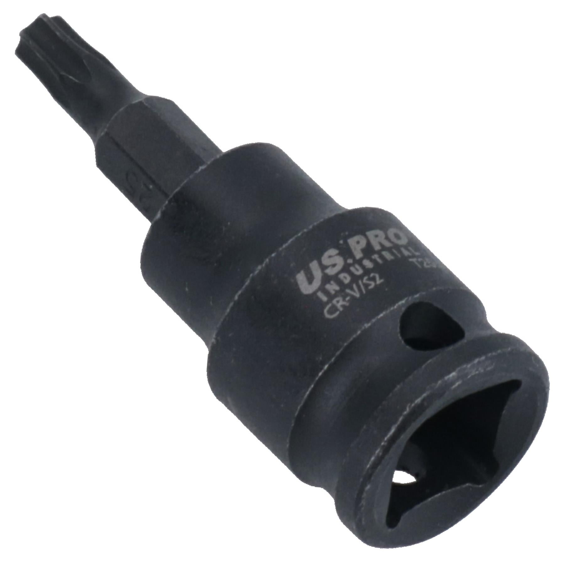 Torx Star Impact flache, kurze Bit-Steckschlüssel T10–T60, einzeln, 3/8 Zoll Dr.