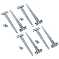 Heavy Duty T Tee Hinge For Sheds Gates Doors Zinc Plated Finish 4 – 18 Inch