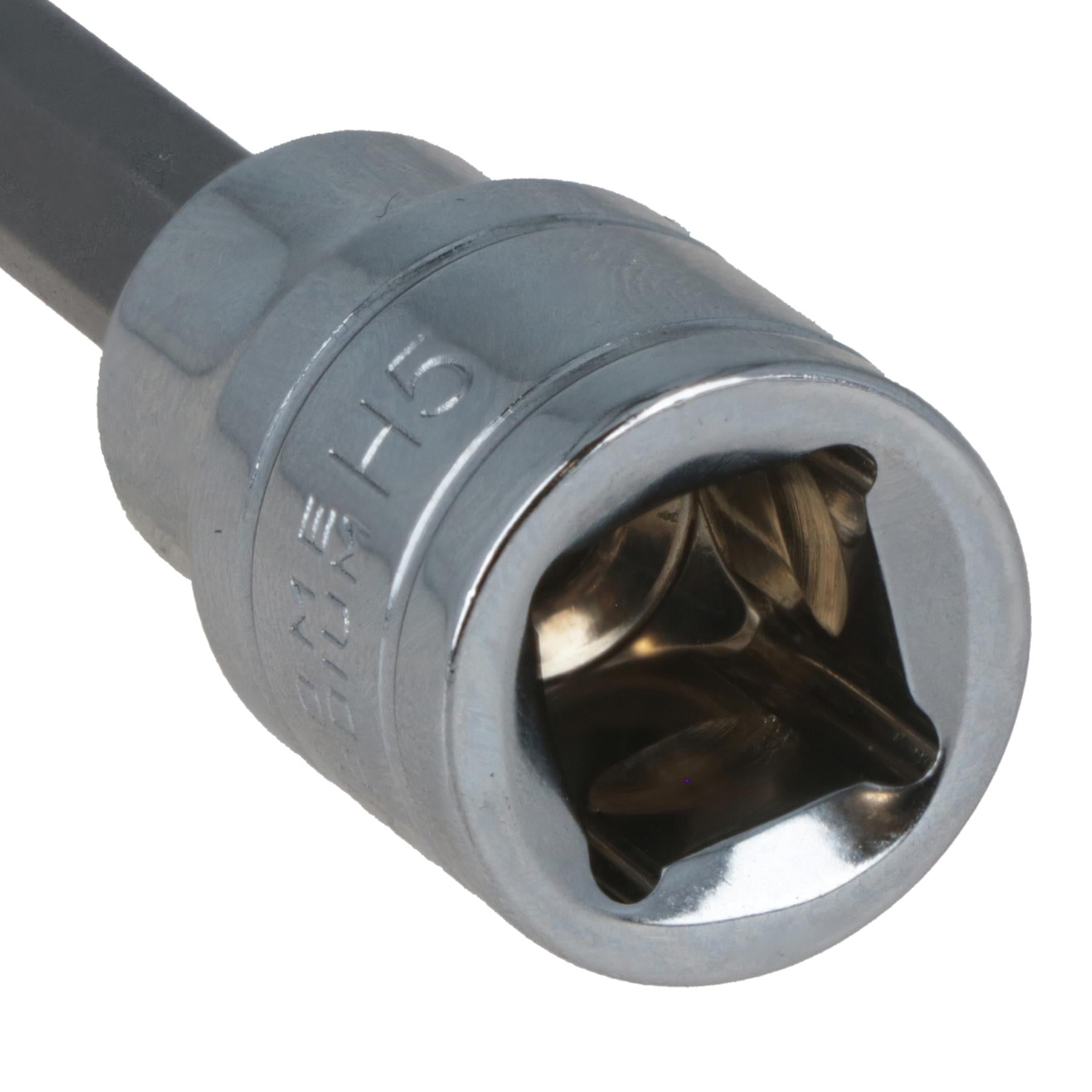 5mm 3/8" Drive Long Ball Ended Hex Allen Key Socket Bit 85mm Deep Reach CR-V