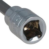 5mm 3/8" Drive Long Ball Ended Hex Allen Key Socket Bit 85mm Deep Reach CR-V
