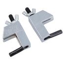 2pc Metal Hose Pipe Clamps Brake Fuel Fluid Hose Vacuum Pinch Off Clamp