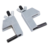 2pc Metal Hose Pipe Clamps Brake Fuel Fluid Hose Vacuum Pinch Off Clamp
