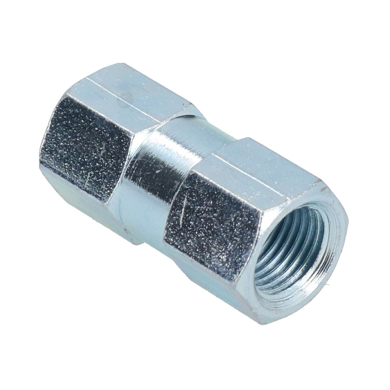 M10 x 1 mm Inline-Bremsleitungsverbinder, weiblich, für 3/16 Zoll-Rohr, 5 Stück