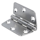 Polished Butterfly Door Hinge Stainless Steel 75mm x 73mm 316 Marine Cabin