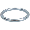 6mm x 50mm Steel Round O Rings Welded Zinc Plated DK37