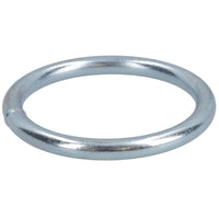 6mm x 50mm Steel Round O Rings Welded Zinc Plated DK37
