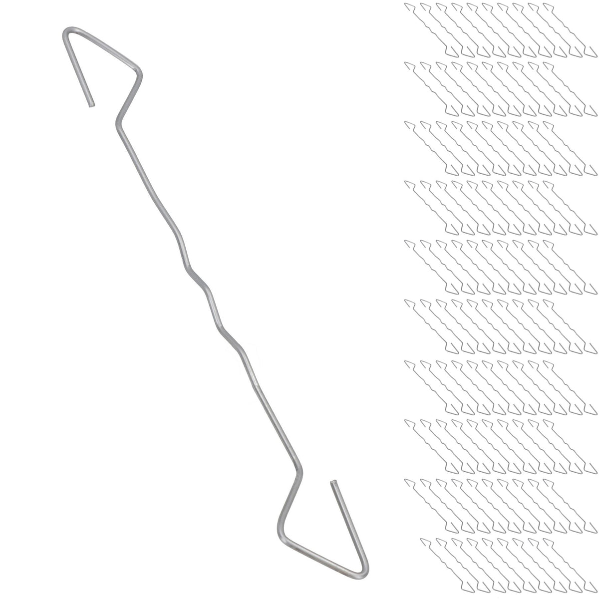 Stainless Steel Type 4 Cavity Wall Tie 225mm 76-100mm Bricklaying Housing