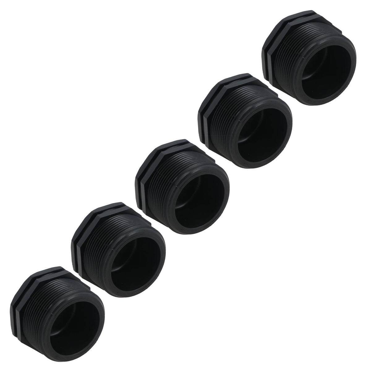 Polypropylene PP 2in BSP Thread Male Threaded Blanking Plug End Cap