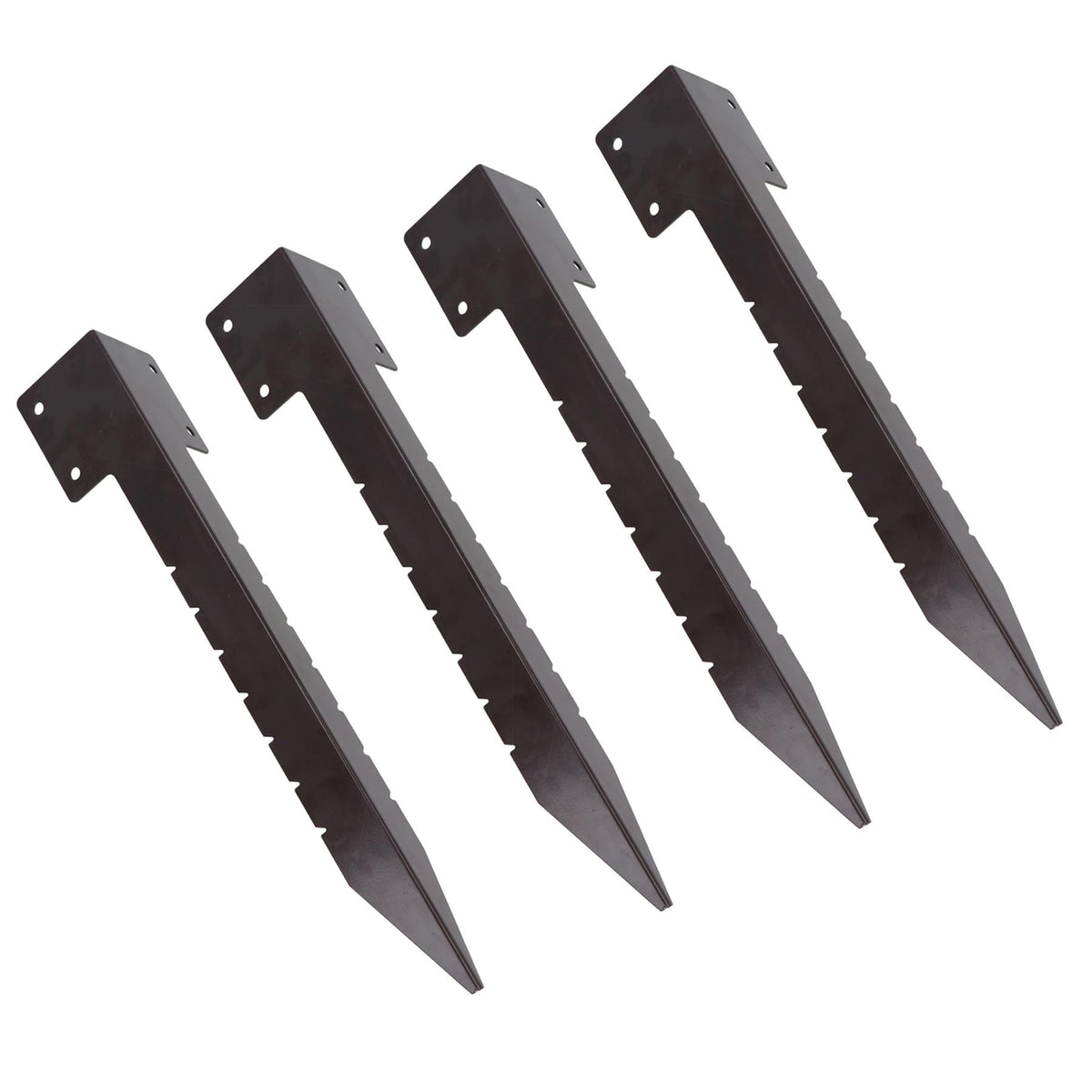 Garden Sleeper Single Corner Support Secure Stake Spike Bracket 440mm Long