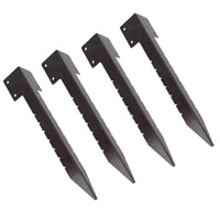 Garden Sleeper Single Corner Support Secure Stake Spike Bracket 440mm Long