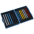 14pc Jigsaw Blade Set T Shank Fitting Jig Saw Metal Plastic Wood Blades TE750
